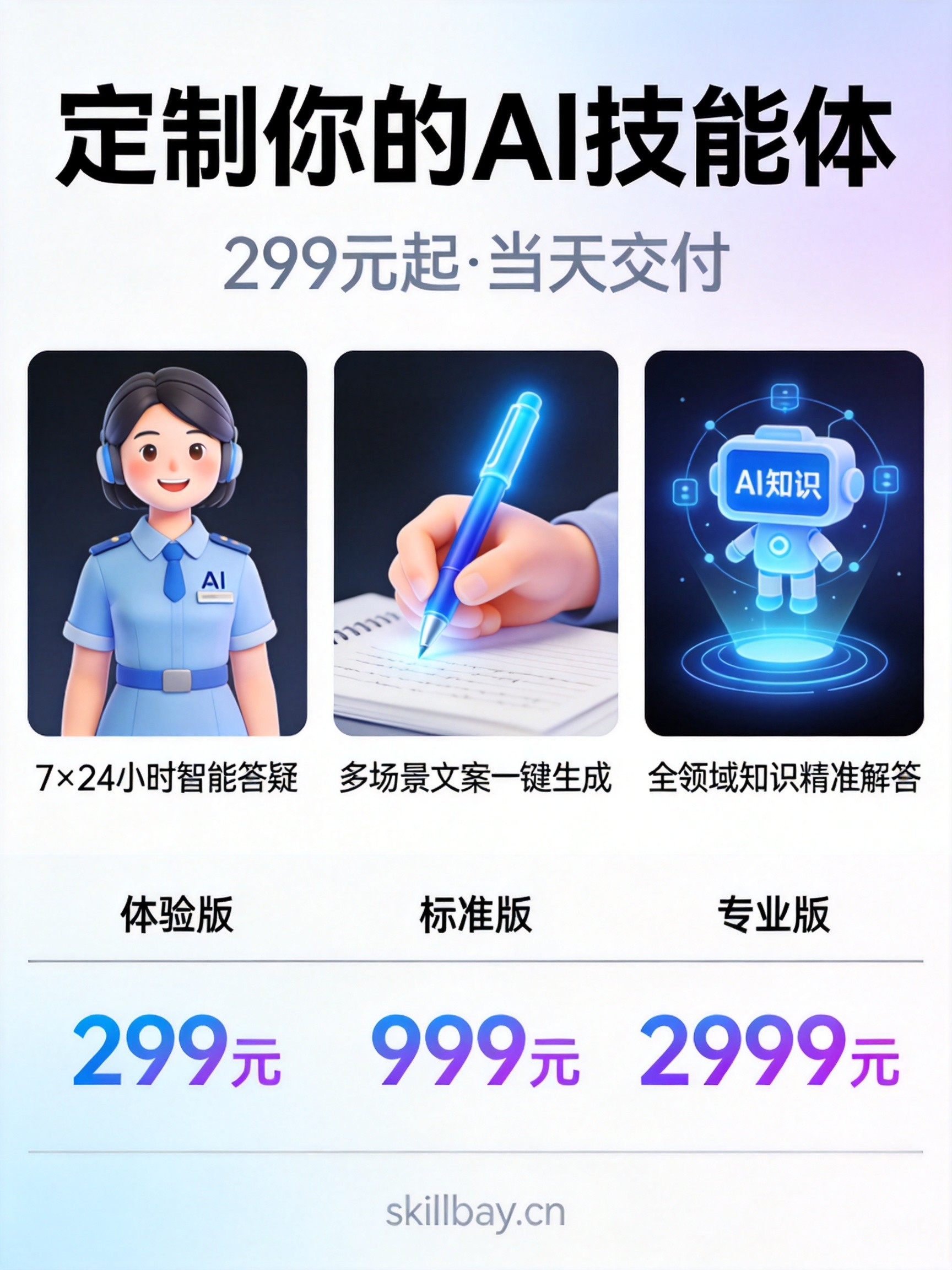 定制AI技能体